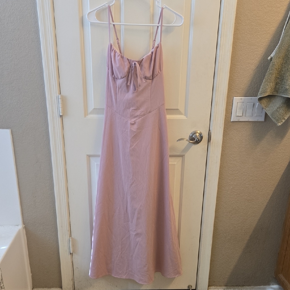 Elegant Pink Women's Dress